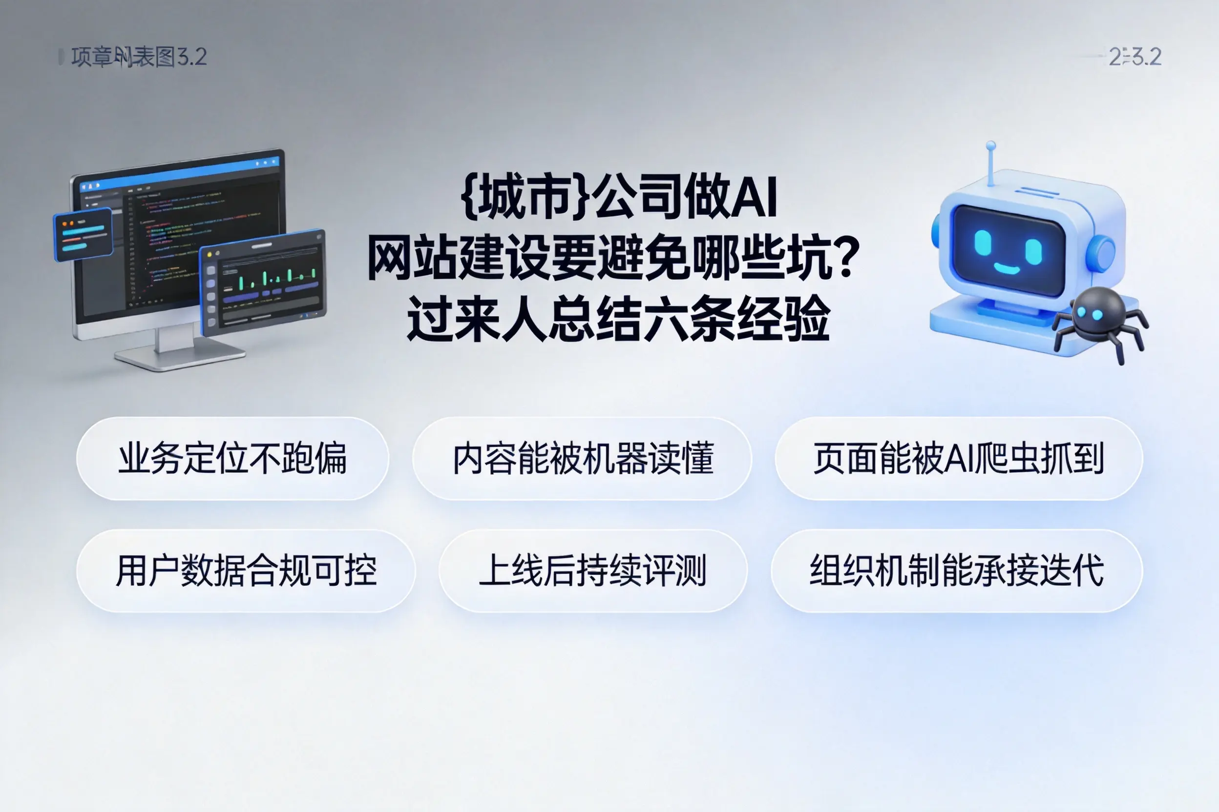 怀化公司做AI网站建设要避免哪些坑？过来人总结六条经验