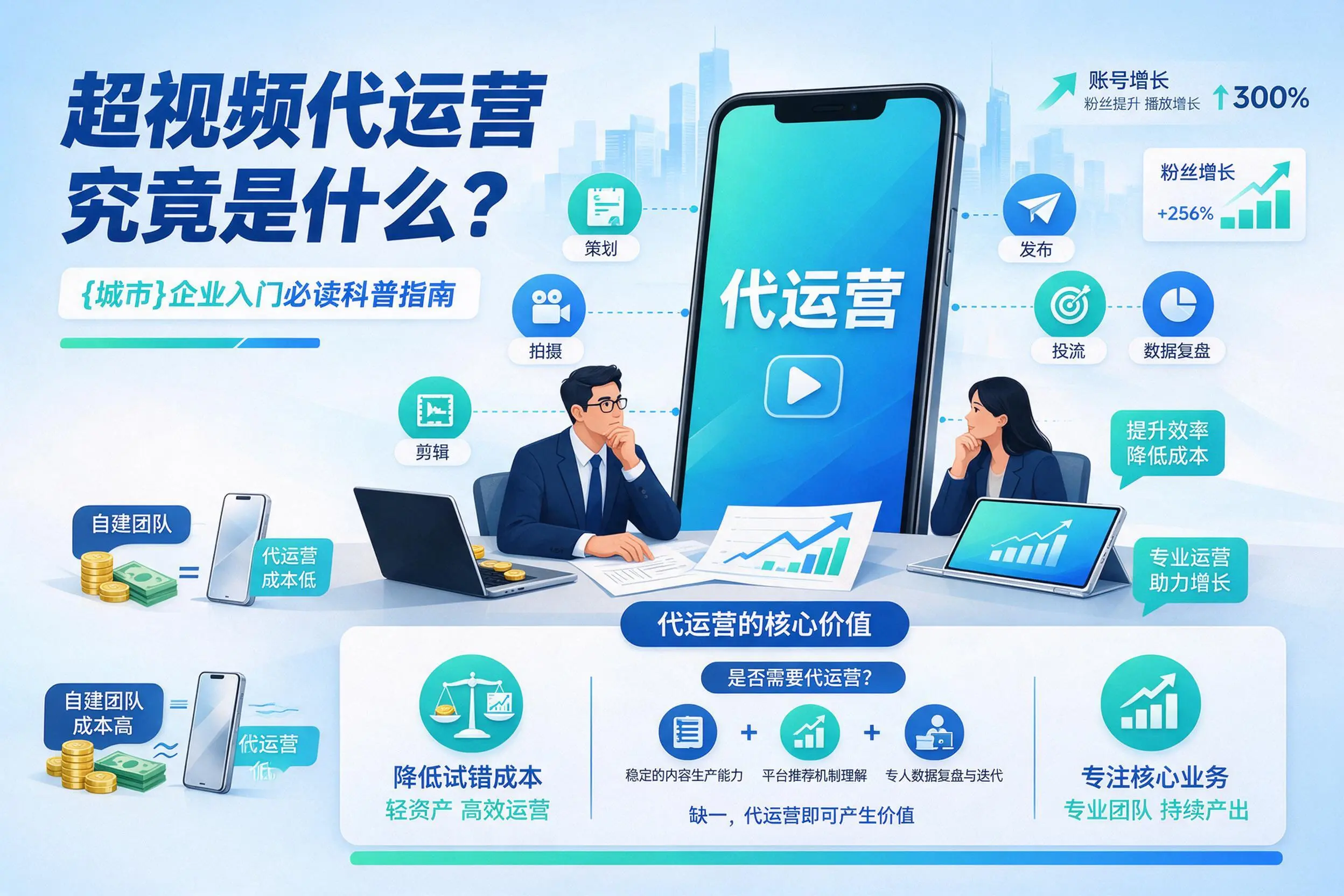 短视频代运营究竟是什么？怀化企业入门必读科普指南