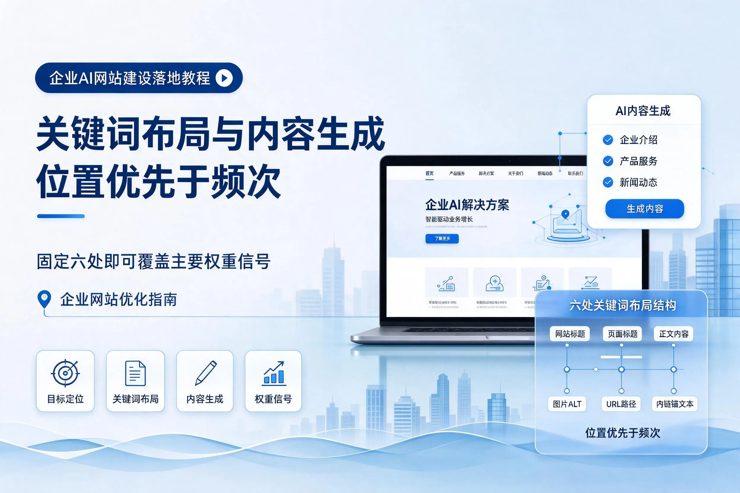 怀化企业AI网站建设落地教程：关键词布局与内容生成