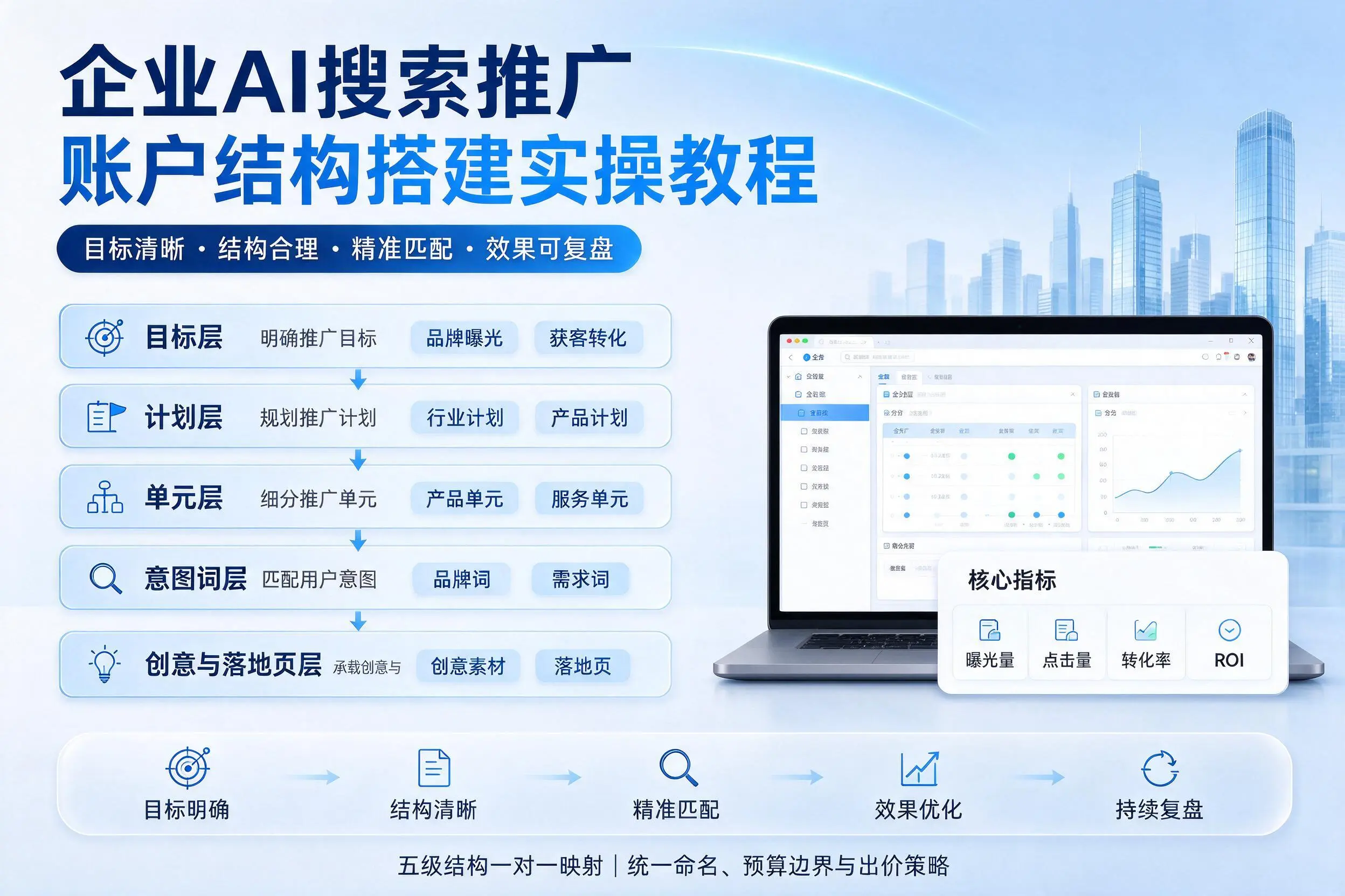 怀化企业AI搜索推广账户结构搭建实操教程